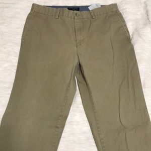 Banana Republic chinos.